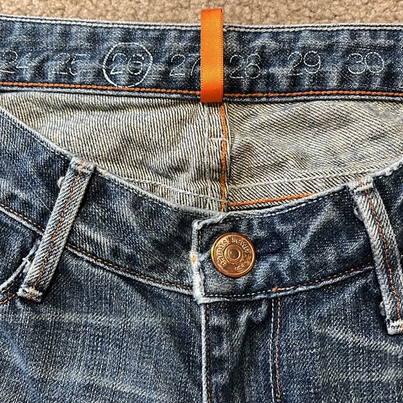 Earnest Sewn Size 26 Distressed Jeans - Picture 3 of 4